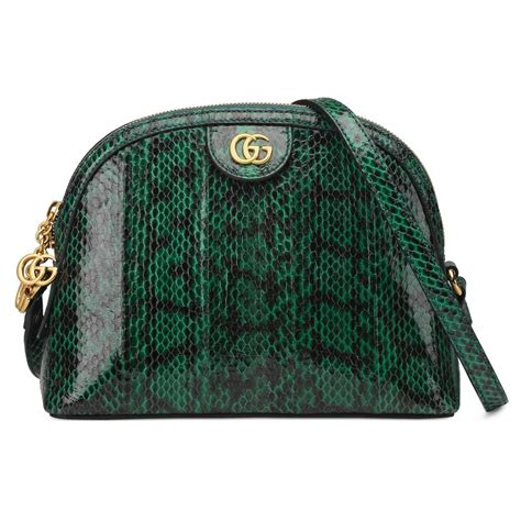 green gucci shopping bags|green gucci bag with snake.